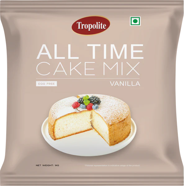 Vanilla Cake Premix (1 Kg) - Tropolite