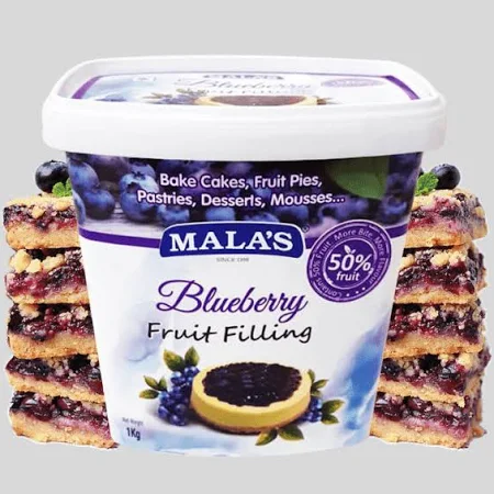 Blueberry Fruit Filling - Mala's 1kg